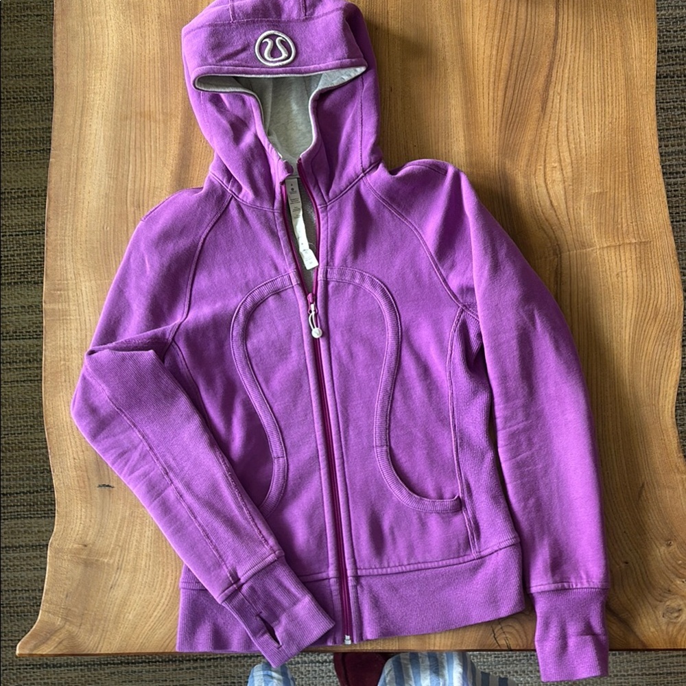 Lululemon Athletica Purple Sweatshirt Hoodie